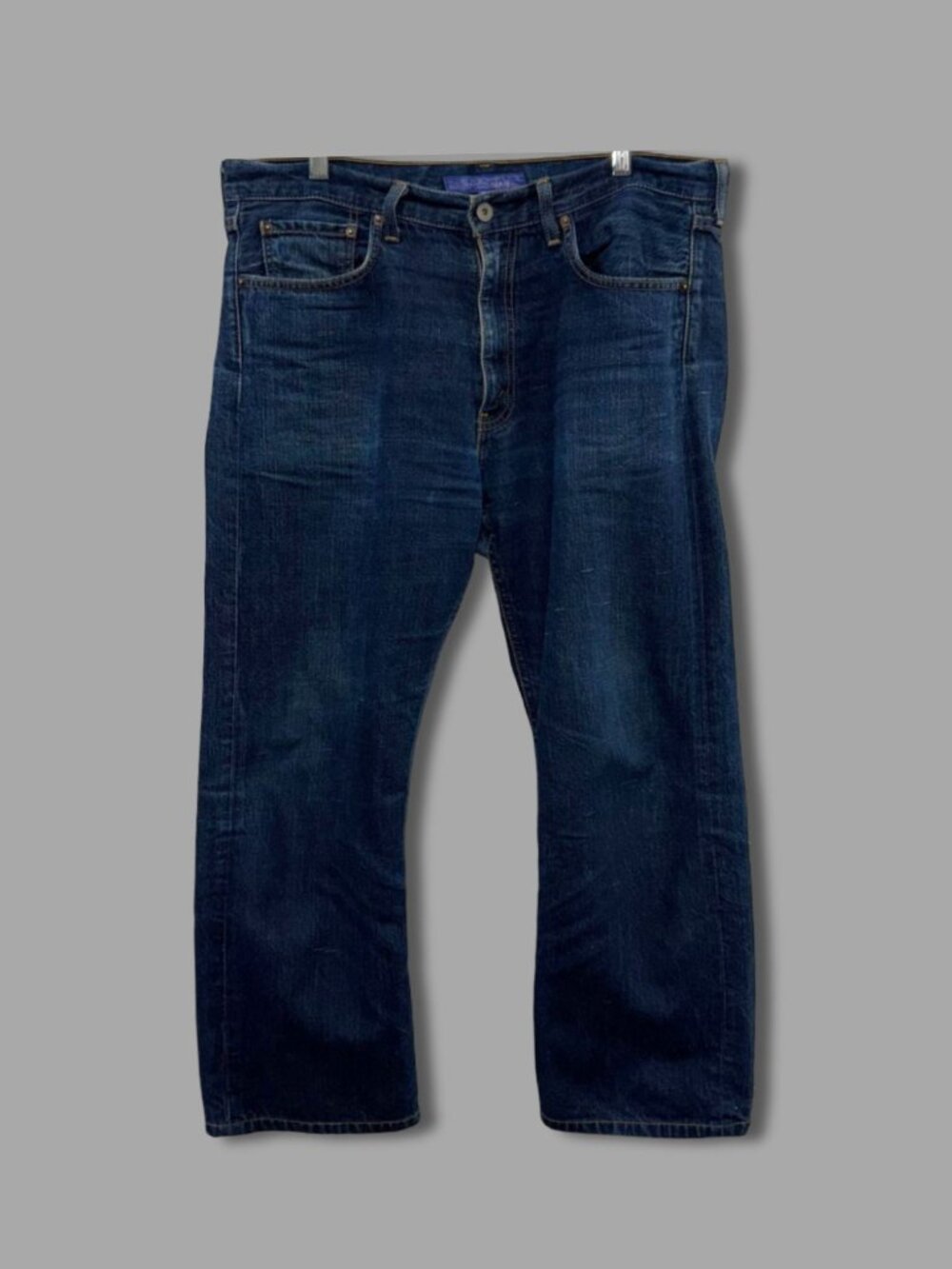 JUNYA WATANABE MAN x COMME des GARCONS Washed Blue Wide Leg Denim Jeans Sz M